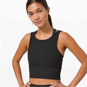 Lululemon power pivot ribbed tank top
